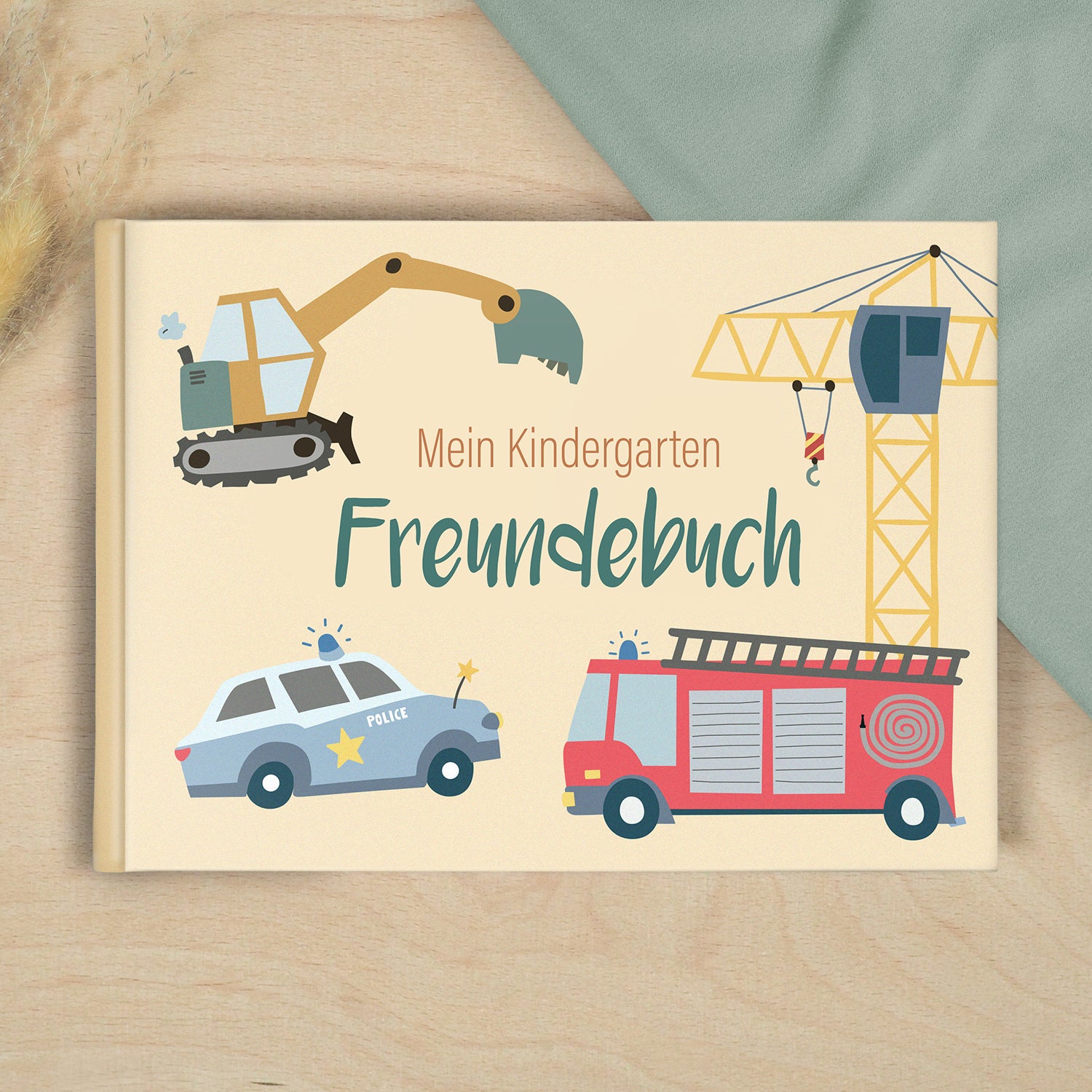 Mintkind - Kindergarten Freundebuch Fahrzeuge
